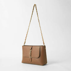 The Farerro Classic Brown Crossbody Bag - The Farerro
