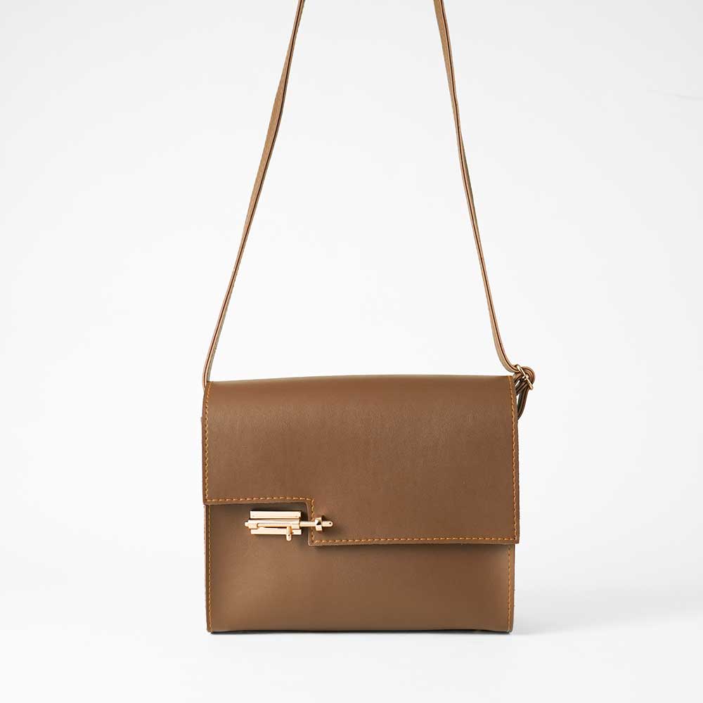 The Farerro Latch Crossbody Bag - The Farerro