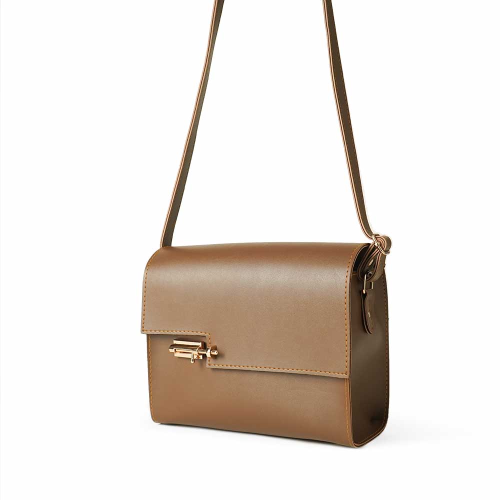 The Farerro Latch Crossbody Bag - The Farerro