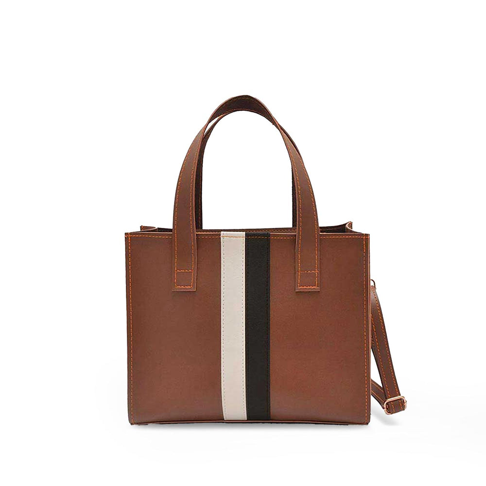 The Farerro Striped Shoulder Bag - The Farerro